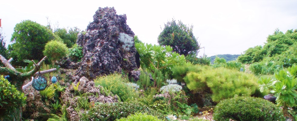 ひめゆりの塔前のCafeブリーガーデン１