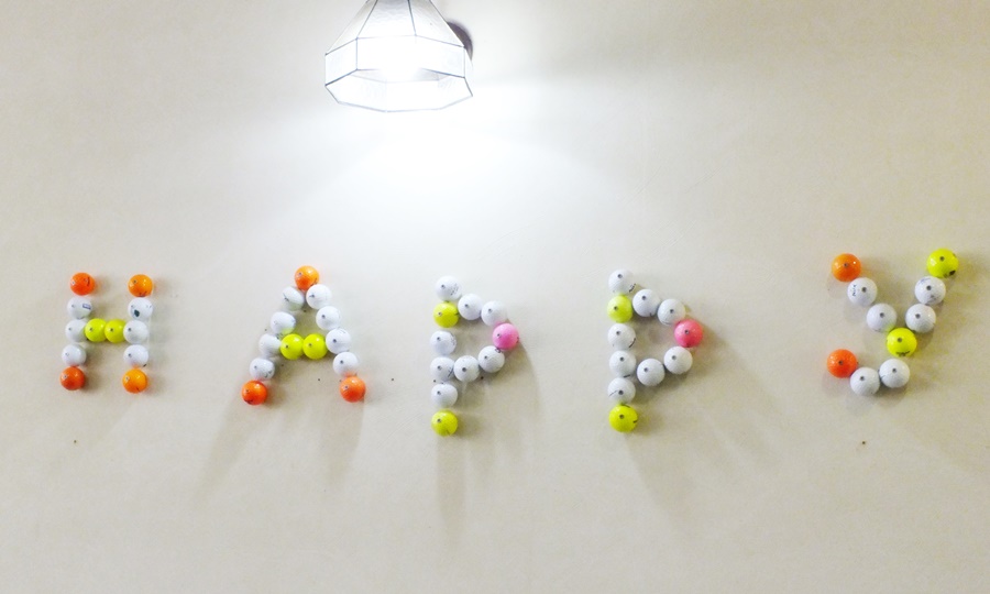 那覇市具志の那覇空港ゴルフ練習場内のお食事処ハッピー